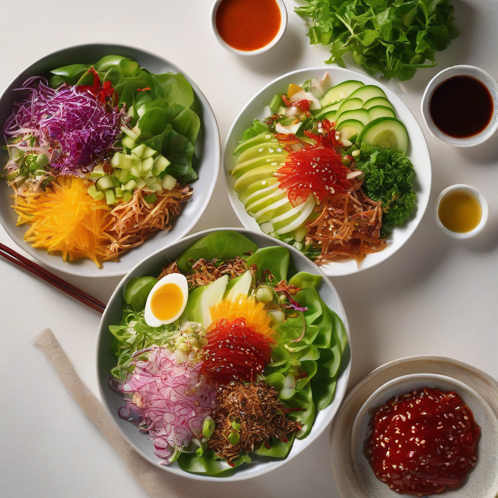 4 Easy Japanese Salad Dressings
