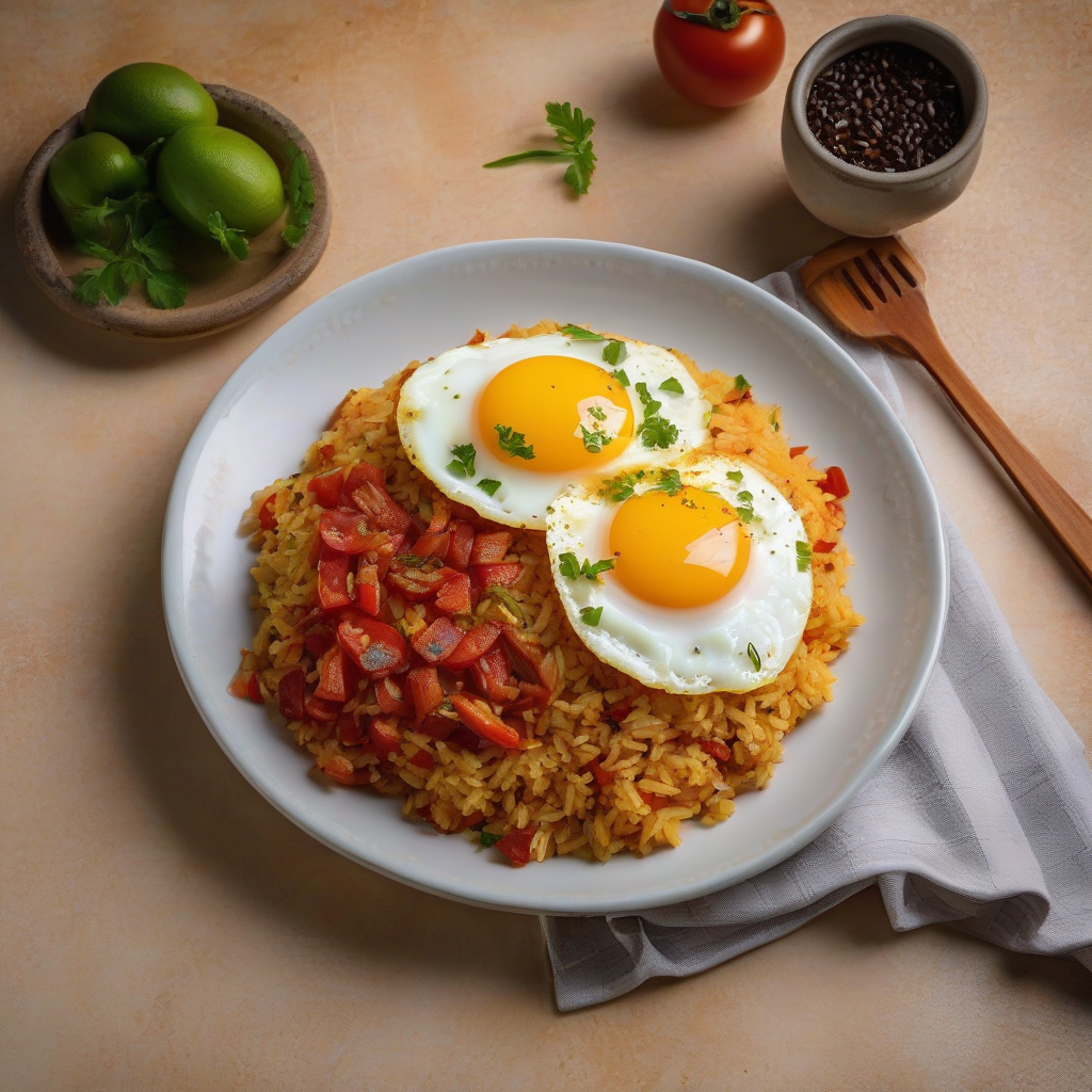 Arroz a la Cubana