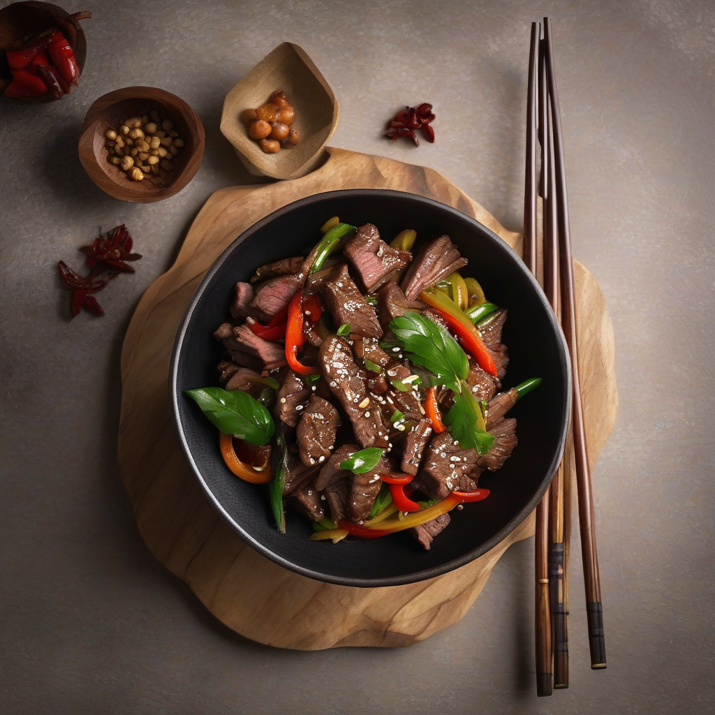 Beef and Gobo Stir Fry