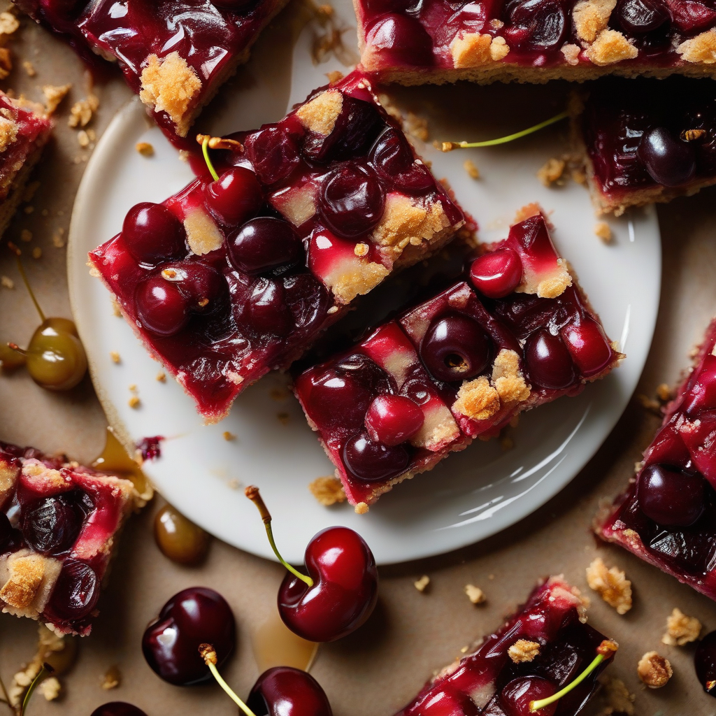 Best Cherry Bars with Brown Butter