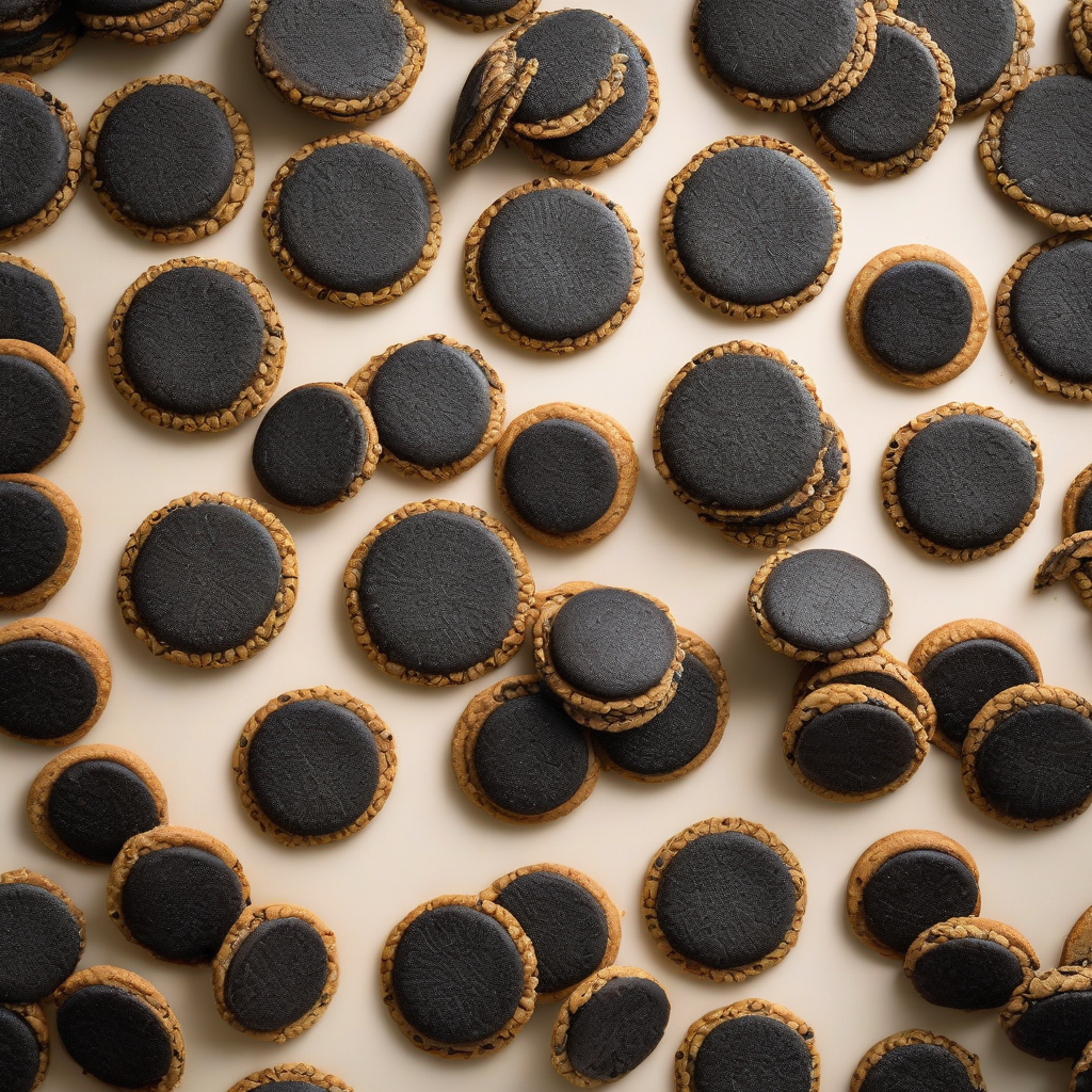 Black Sesame Cookies