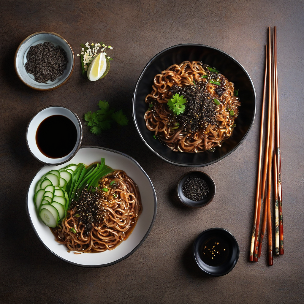 Black Sesame Dan Dan Noodles