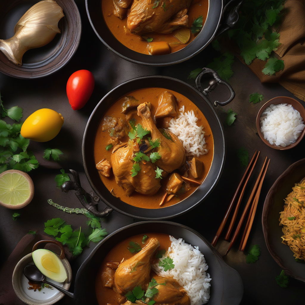 Kari Ayam dengan Tulang