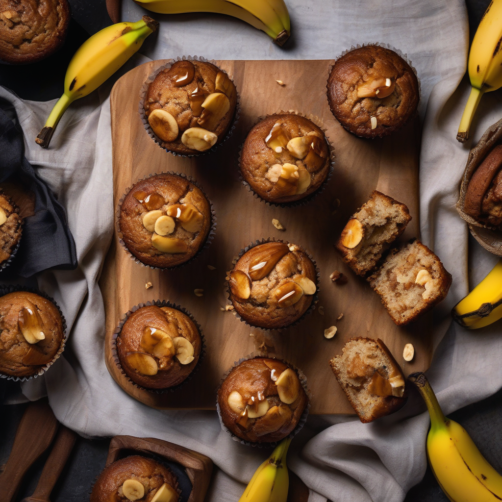 Muffin Pisang Karamel