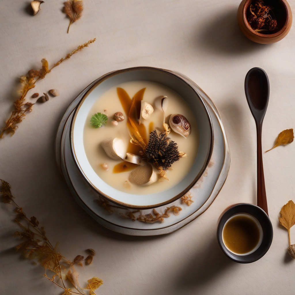Chawanmushi with Matsutake Mushroom