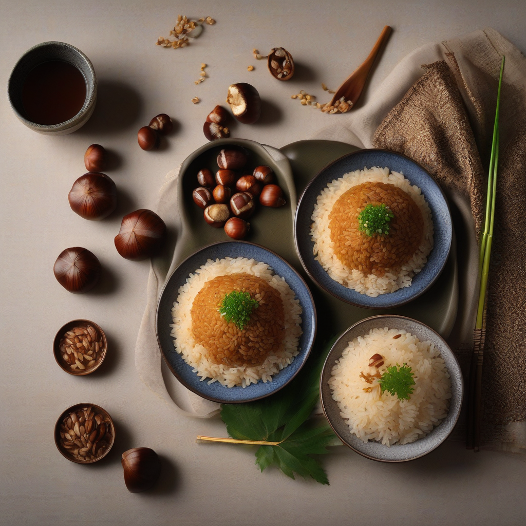 Chestnut Rice (Kuri Gohan)