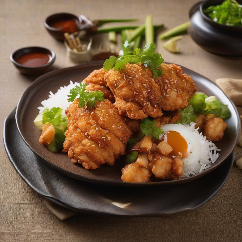 Chicken Nanban (Fried Chicken with Tartar Sauce)