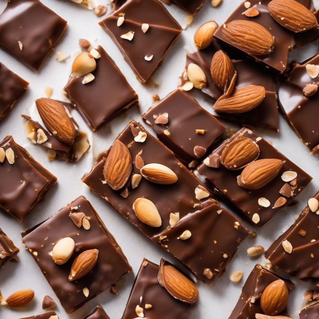 Toffee Coklat Almond