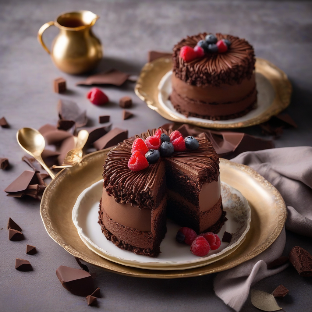 Coklat Gateau (Kue Coklat)