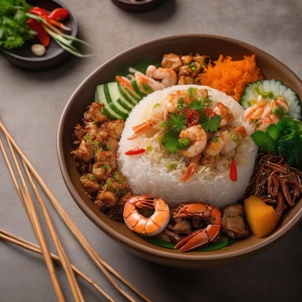 Chukadon (Mangkuk Nasi ala Cina)