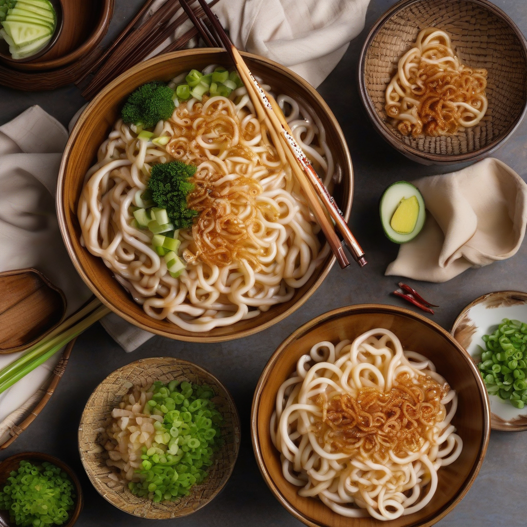 Cold Udon Noodles (Zaru Udon)