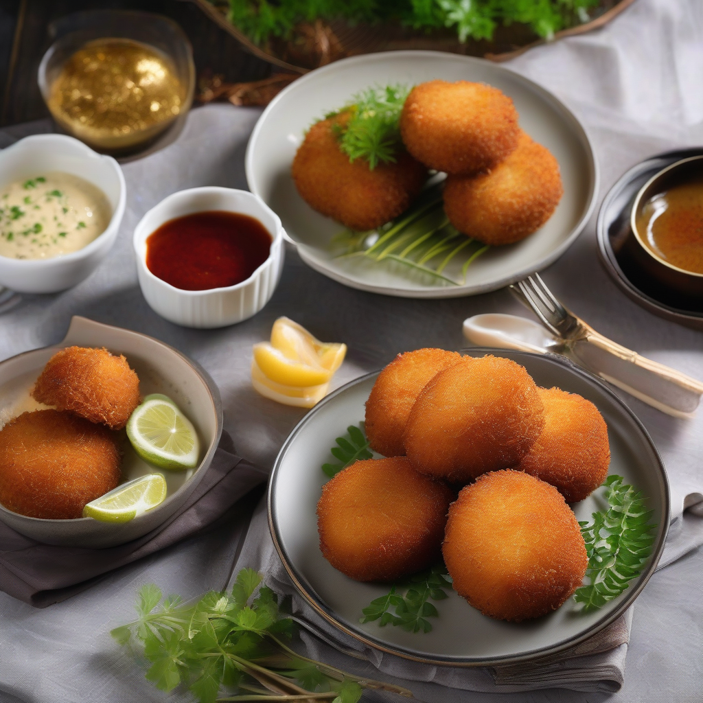 Creamy Crab Croquette