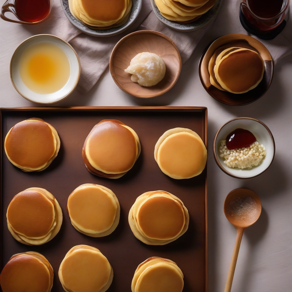 Dorayaki (Pancake Kacang Merah Jepang)