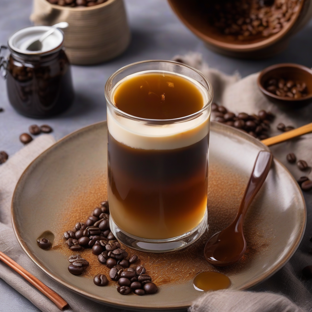 Easy Japanese Coffee Jelly