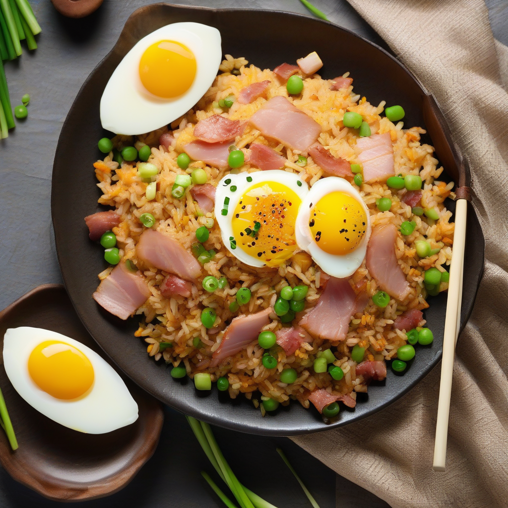 Easy Japanese Fried Rice (Yakimeshi)
