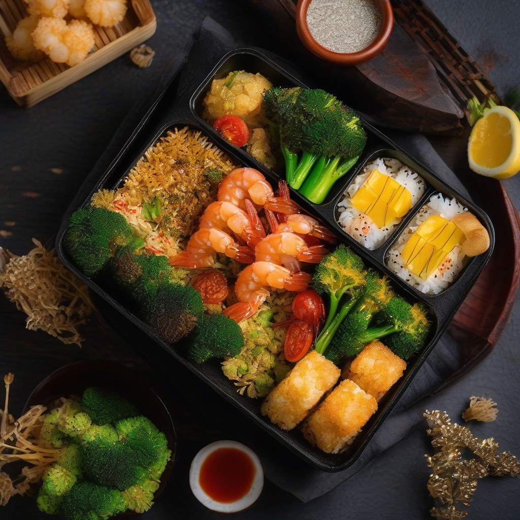 Ebi Fry Bento