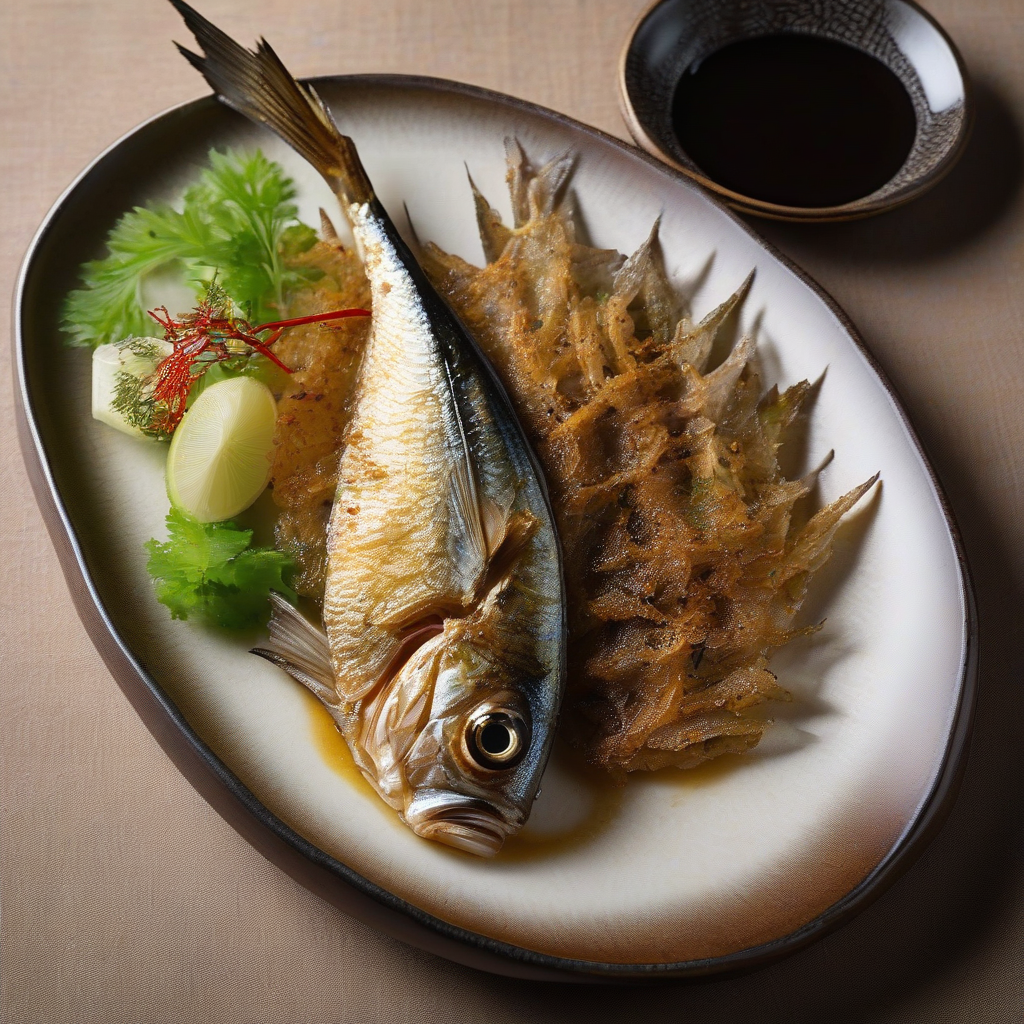 Fried Horse Mackerel (Aji Fry)