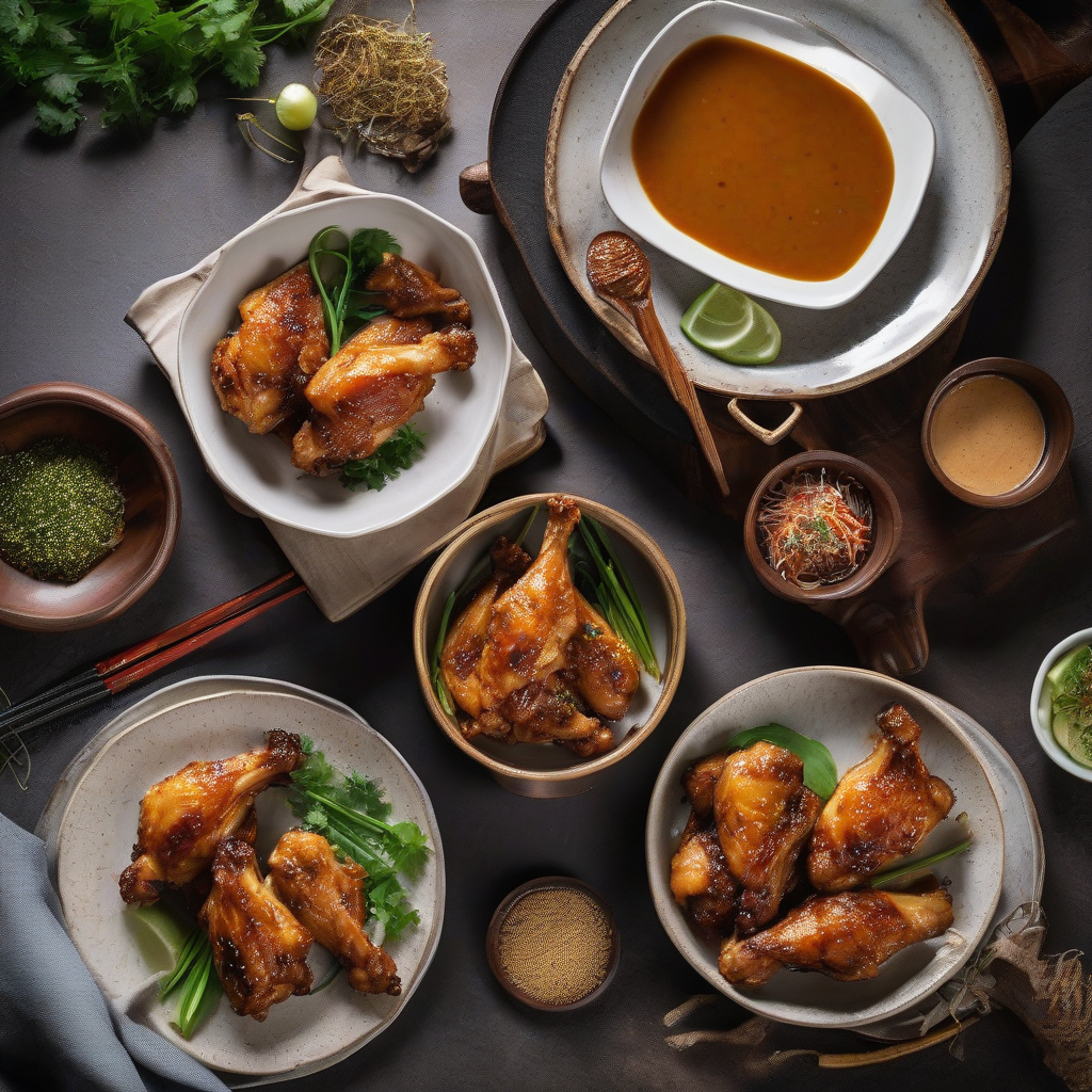 Sayap Ayam Miso Bawang Putih