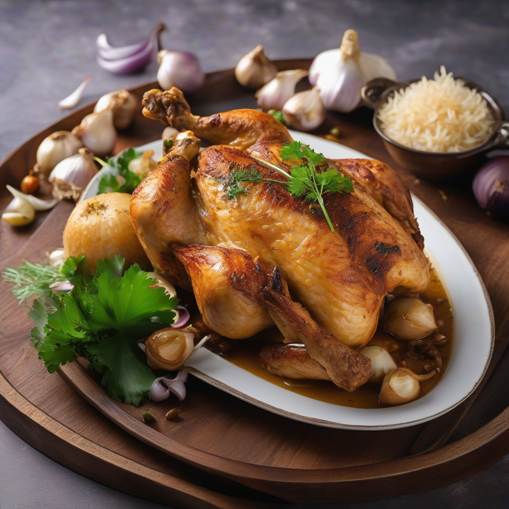 Garlic Onion Chicken
