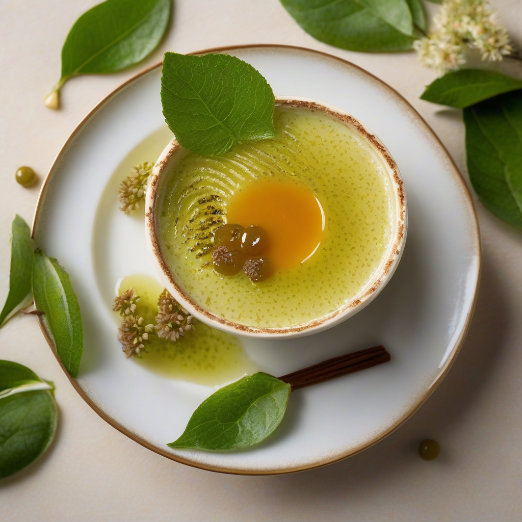 Green Tea Crème Brûlée