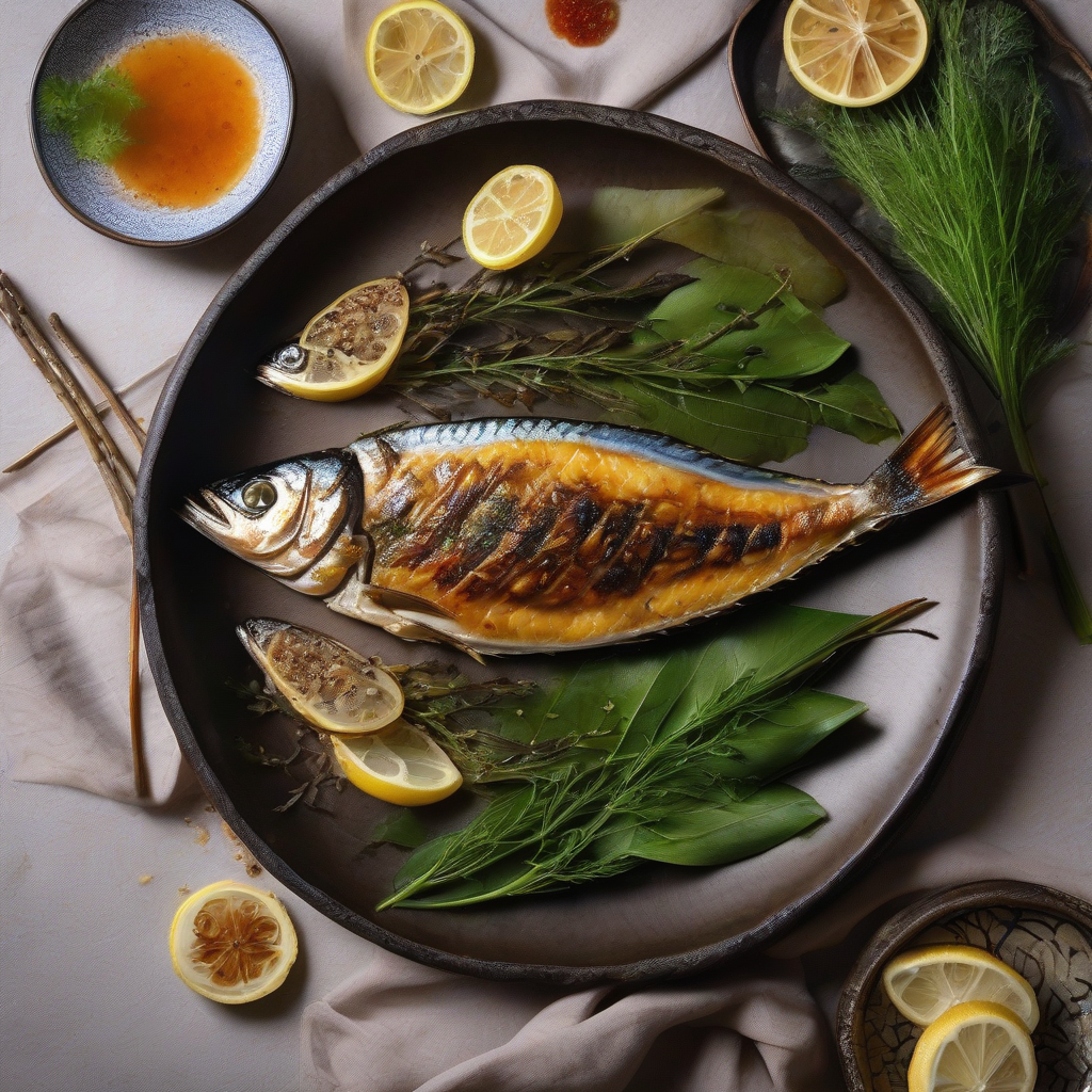 Makarel Panggang (Saba Shioyaki)