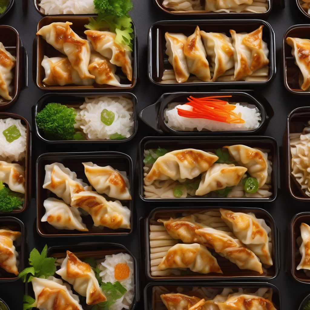 Gyoza Bento