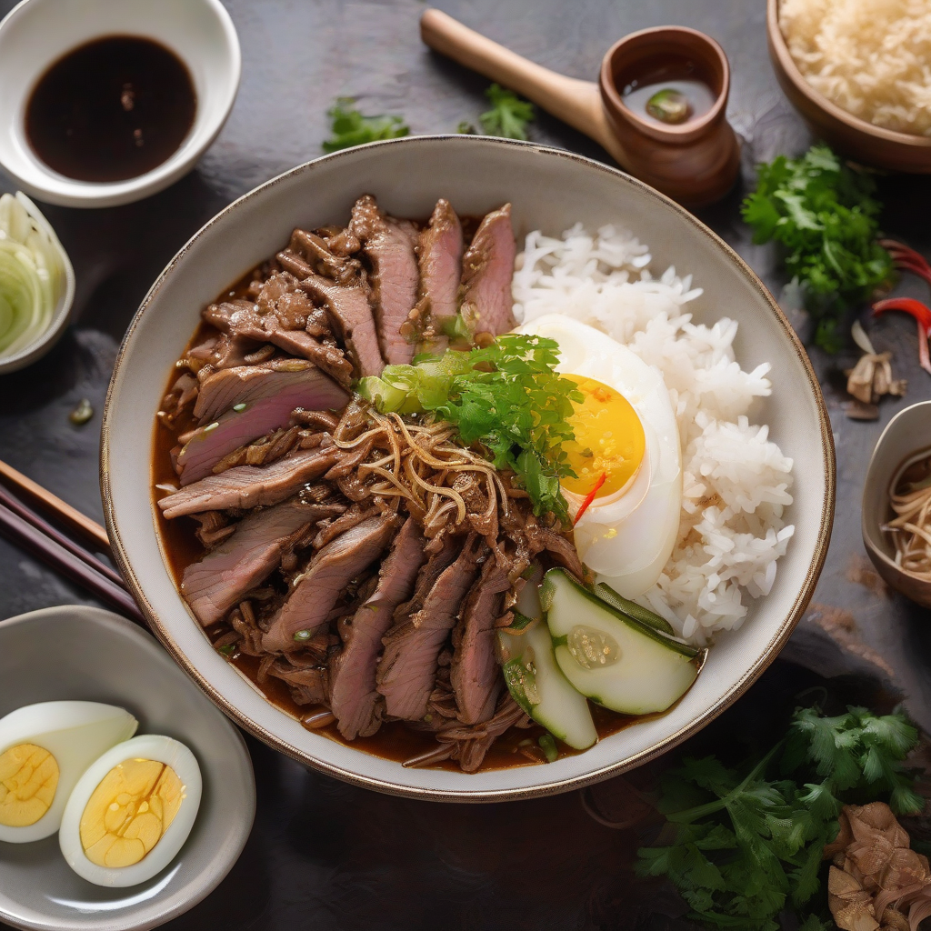 Gyudon (Japanese Beef Rice Bowl)