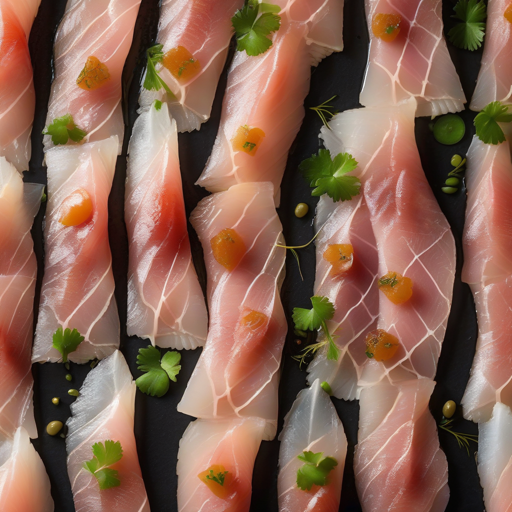 Hamachi Crudo