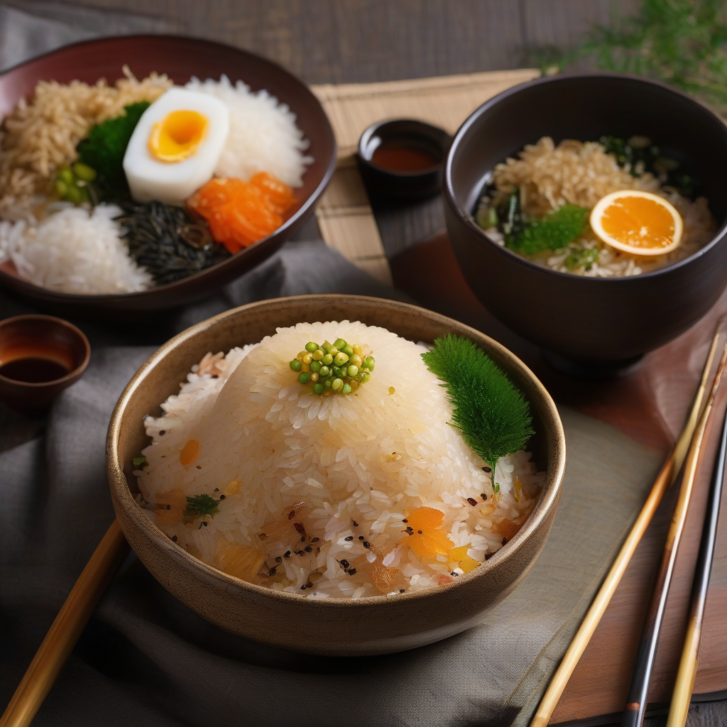 Hijiki Rice (Takikomi Gohan)