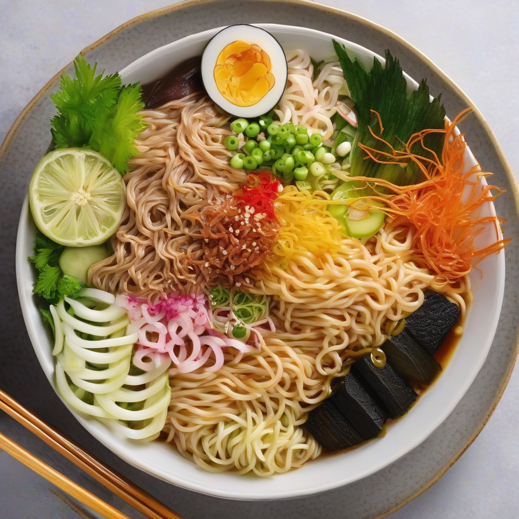 Hiyashi Chuka (Cold Ramen)