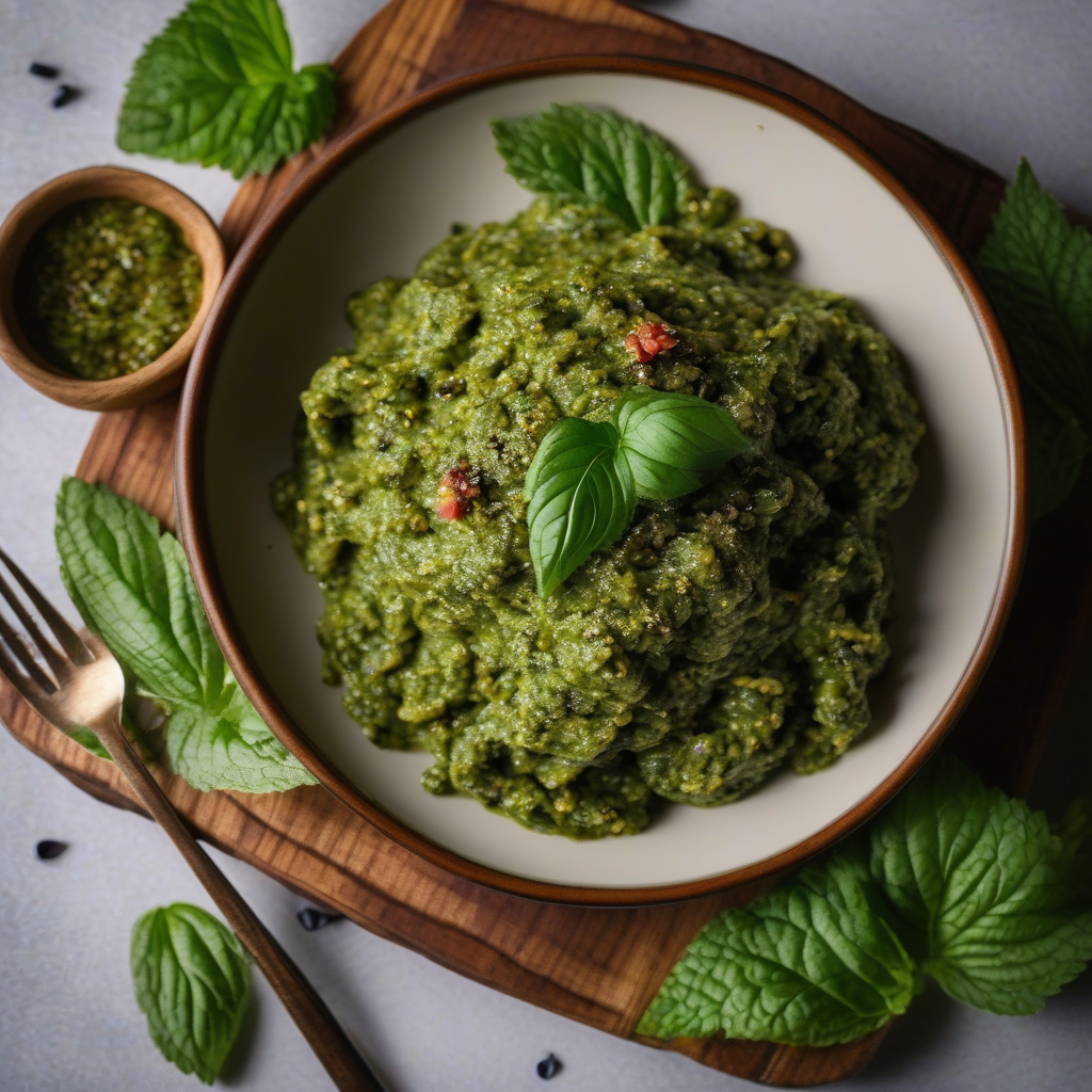 Shiso Pesto buatan sendiri