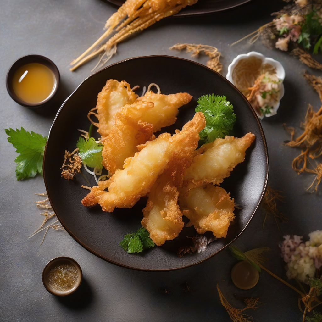 Tenkasu (Agedama) buatan sendiri