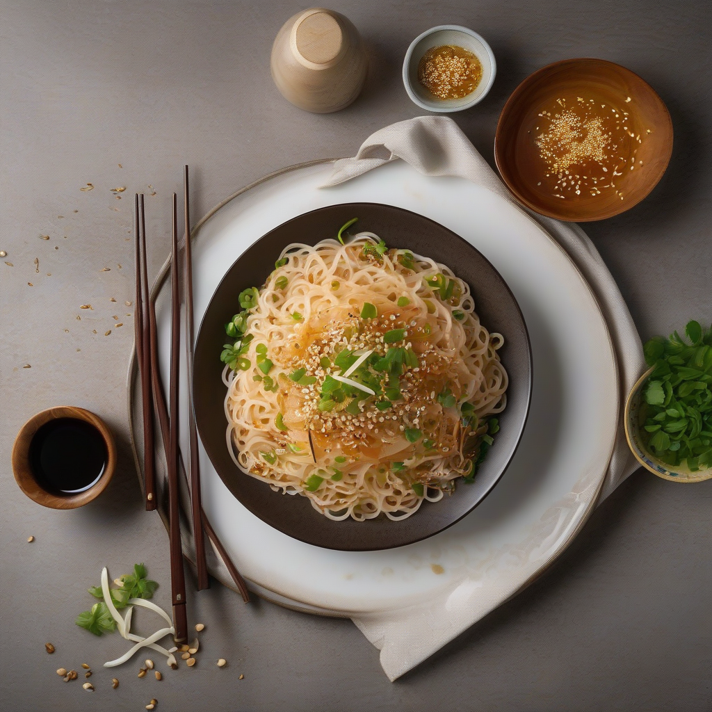 Honey Sesame Shirataki Noodles