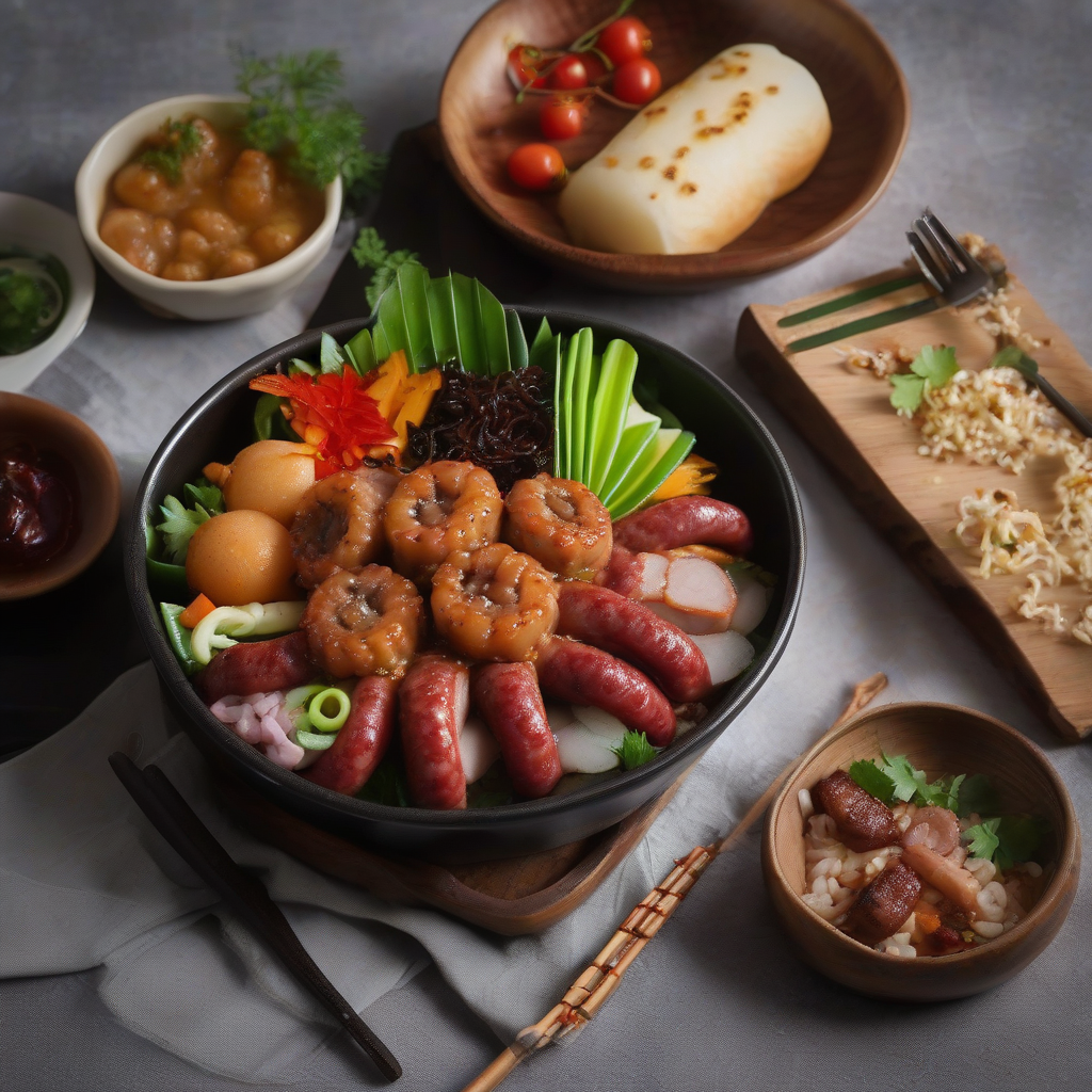 Cara Membuat Sosis “Gurita”.