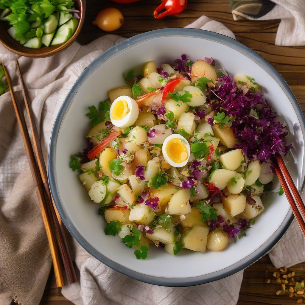 Salad Kentang Pot Instan