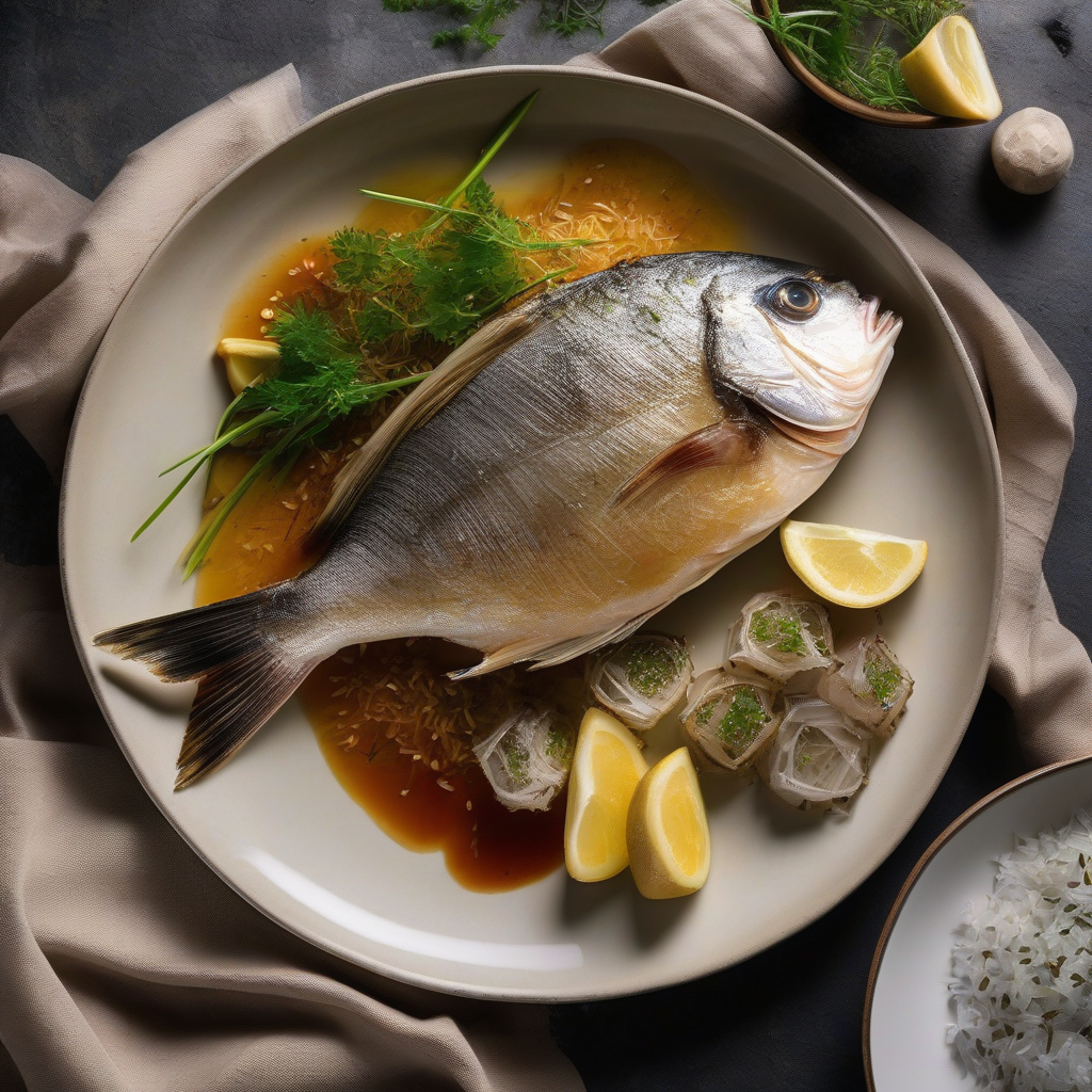 Japanese Baked Sea Bream