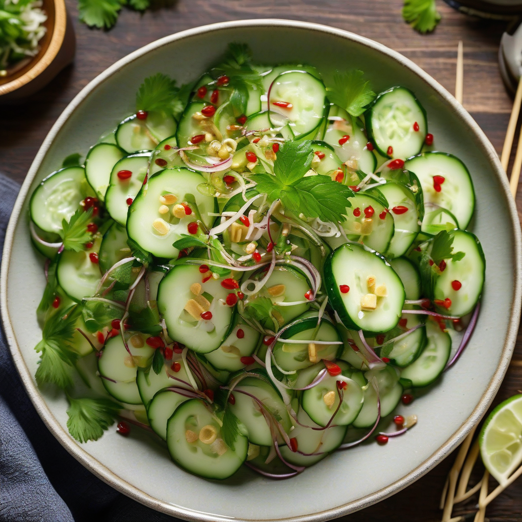Salad Mentimun Jepang (Sunomono)