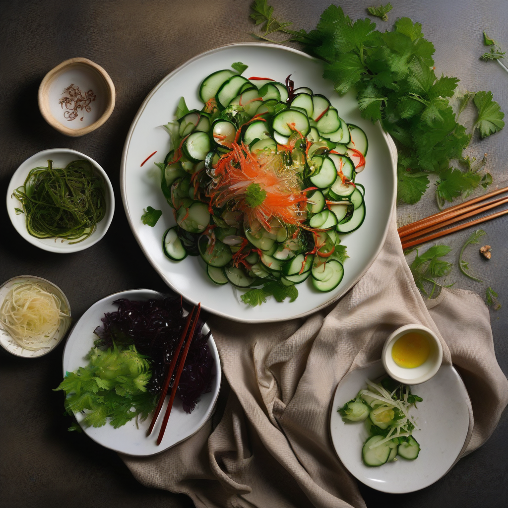 Salad Mentimun Jepang