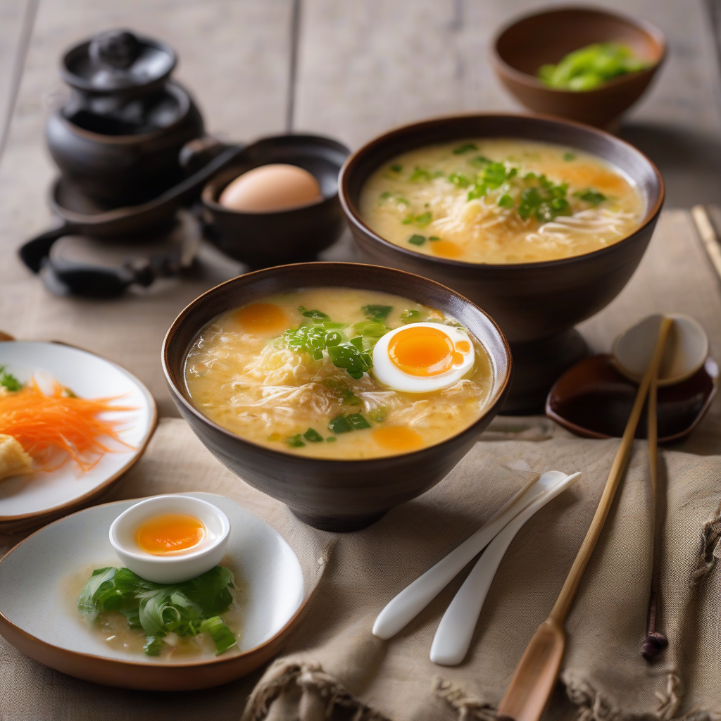 Japanese Egg Drop Soup (Kakitamajiru)