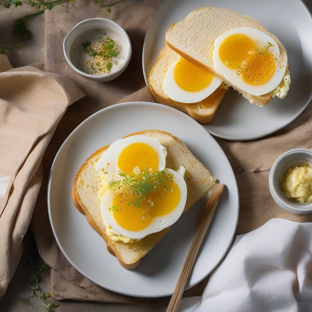 Japanese Egg Sandwich (Tamago Sando)