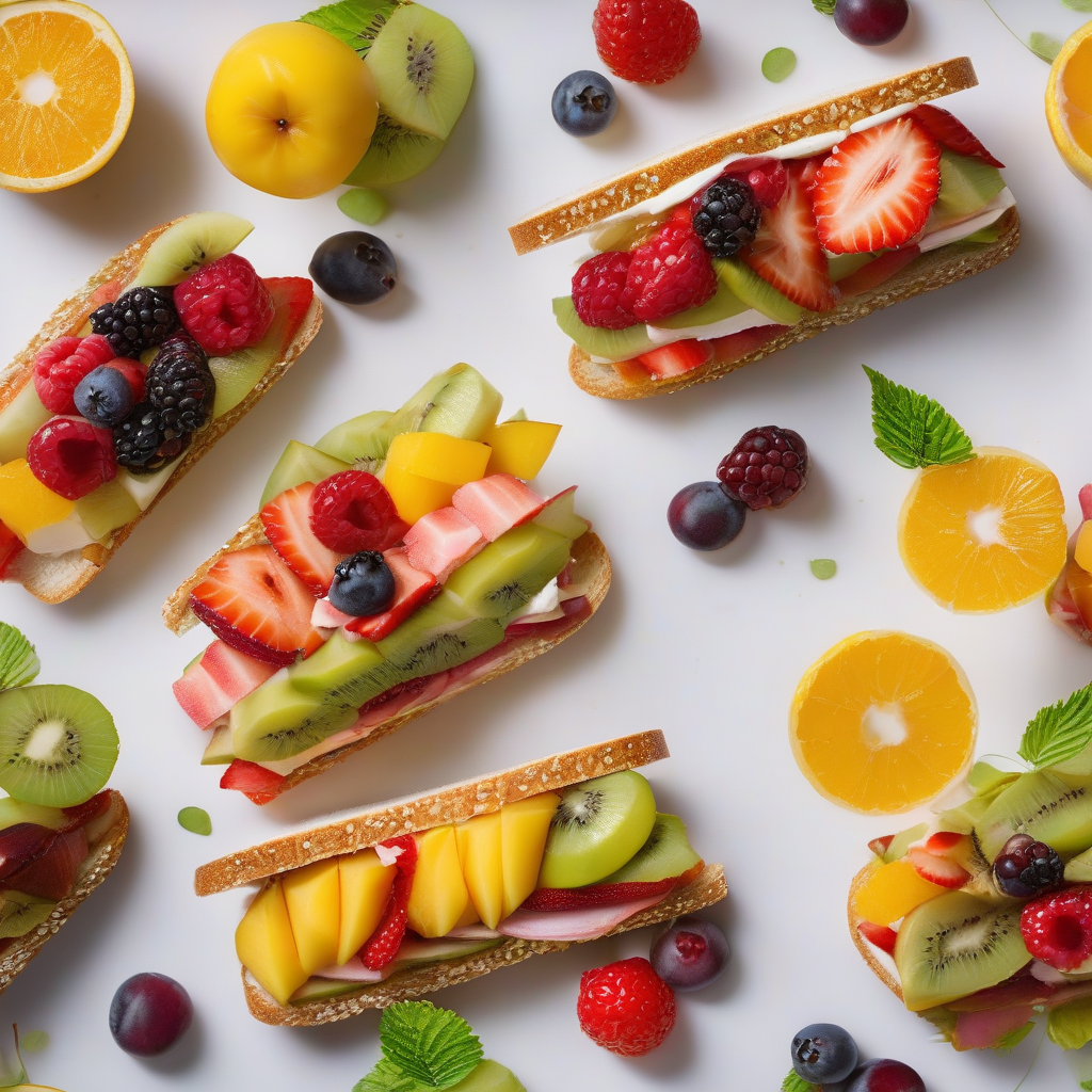 Japanese Fruit Sandwich