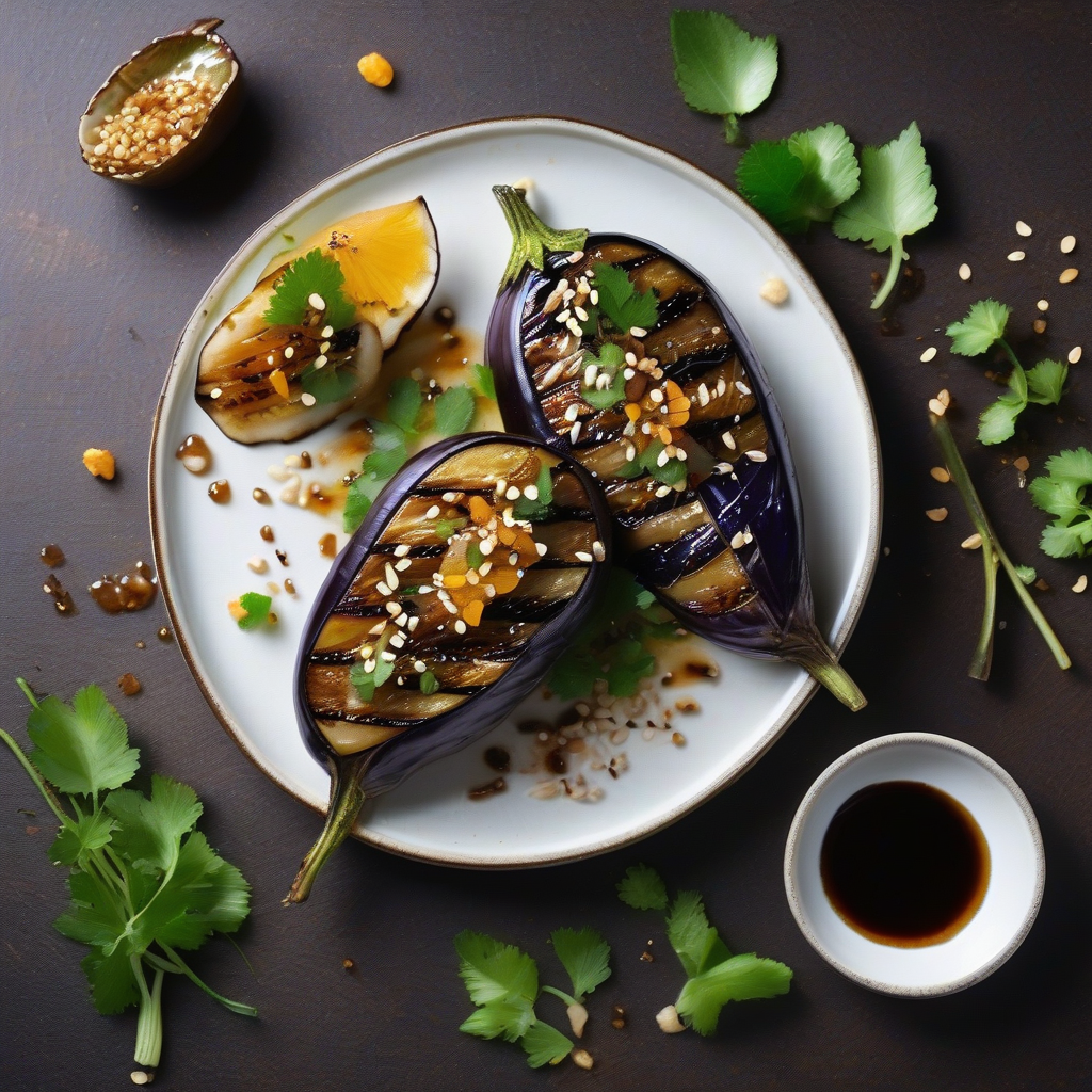 Japanese Grilled Eggplant (Yaki Nasu)