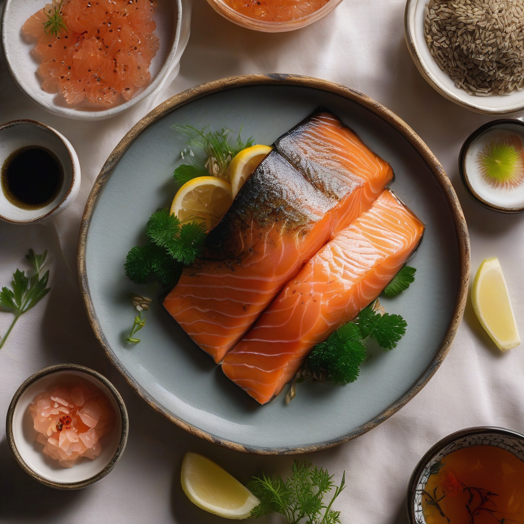 Salmon Asin Jepang (Shiojake/Shiozake)