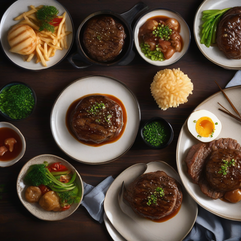 Japanese Stewed Hamburger Steak (Nikomi Hambagu)