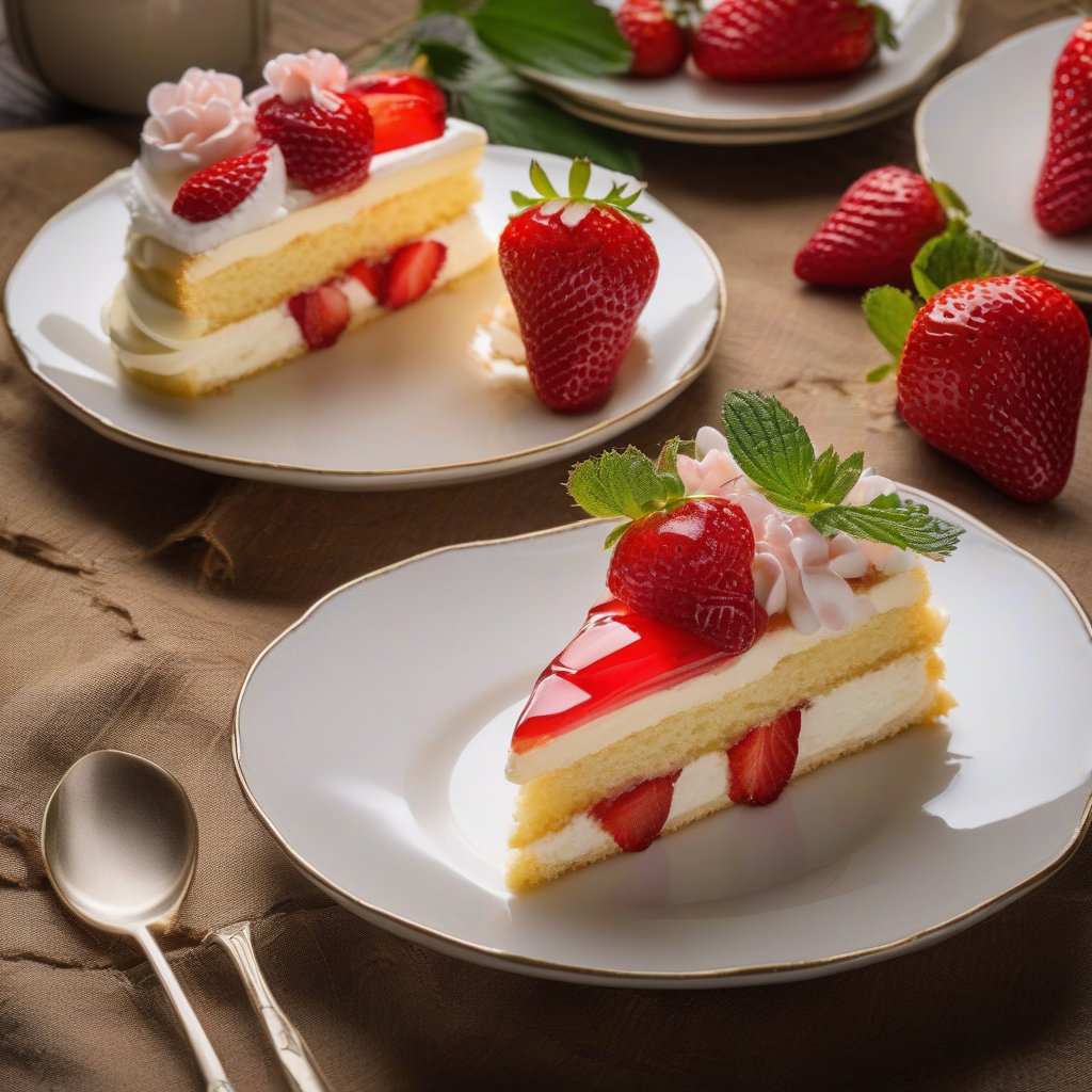 Japanese Strawberry Shortcake