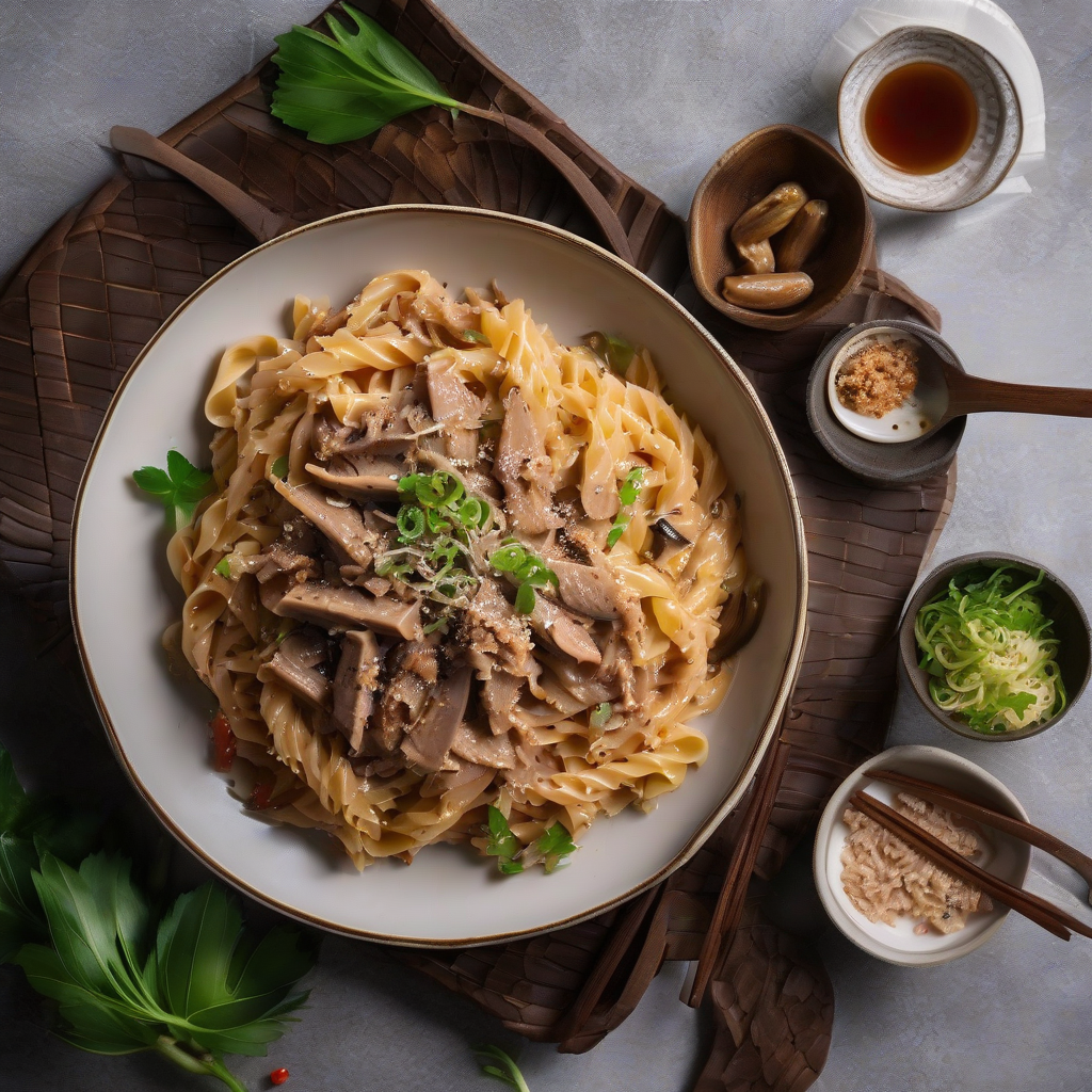 Pasta Jamur & Tuna ala Jepang