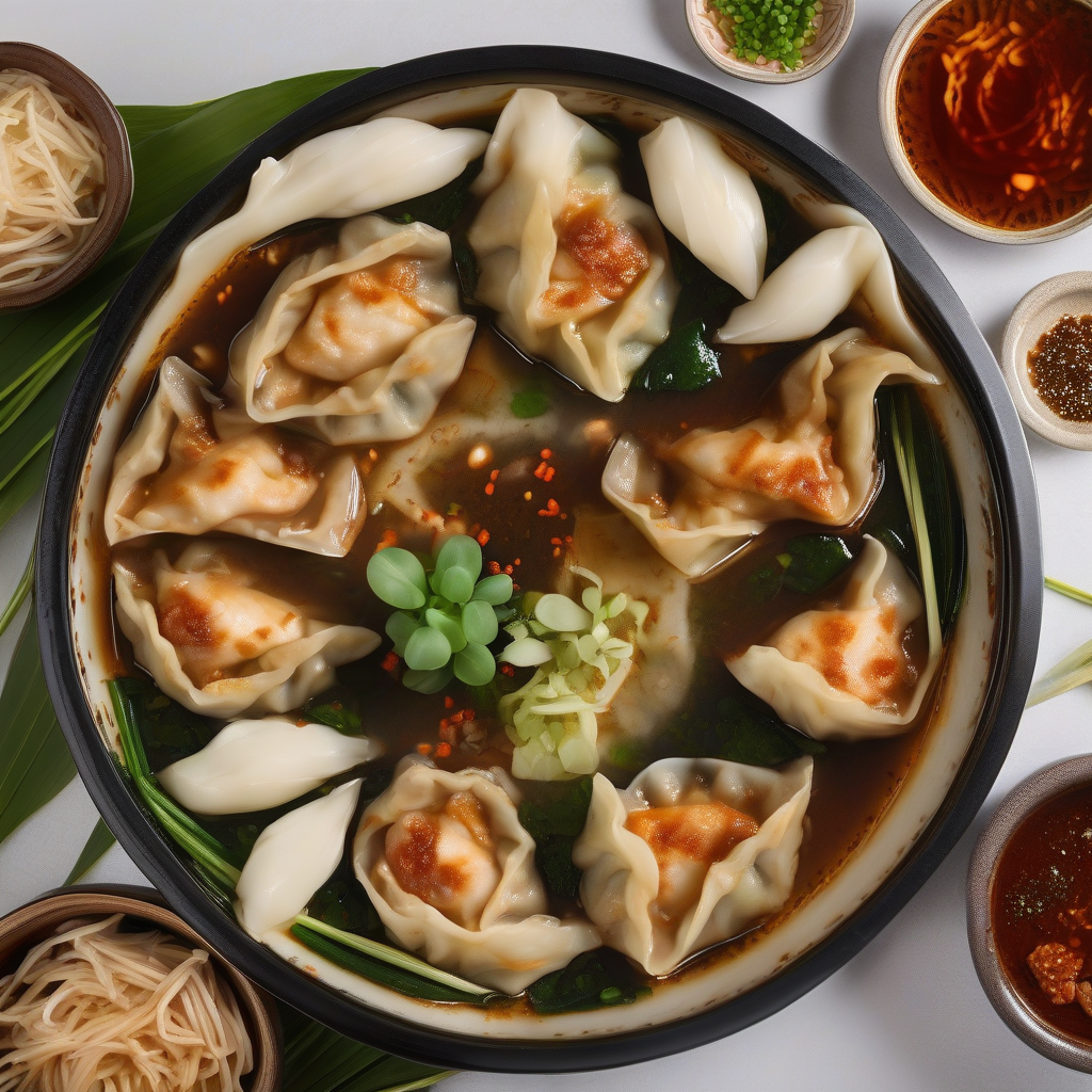 Kimchi Gyoza Nabe