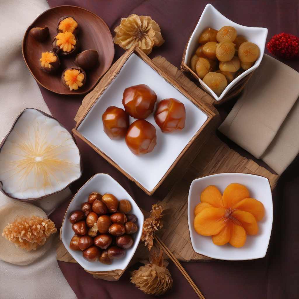 Kuri Kinton (Manisan Kacang Kastanye dan Ubi Jalar)