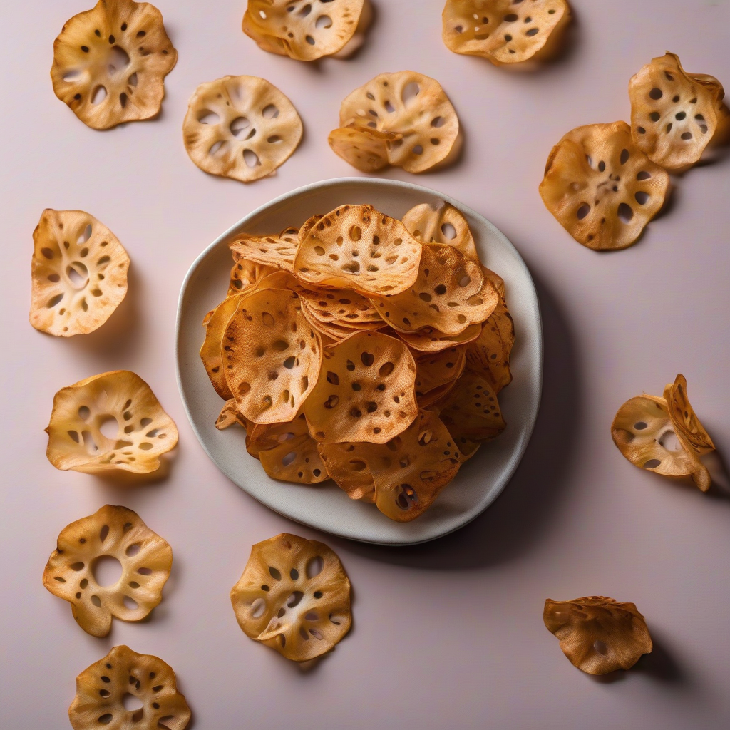 Lotus Root Chips (Renkon Chips)