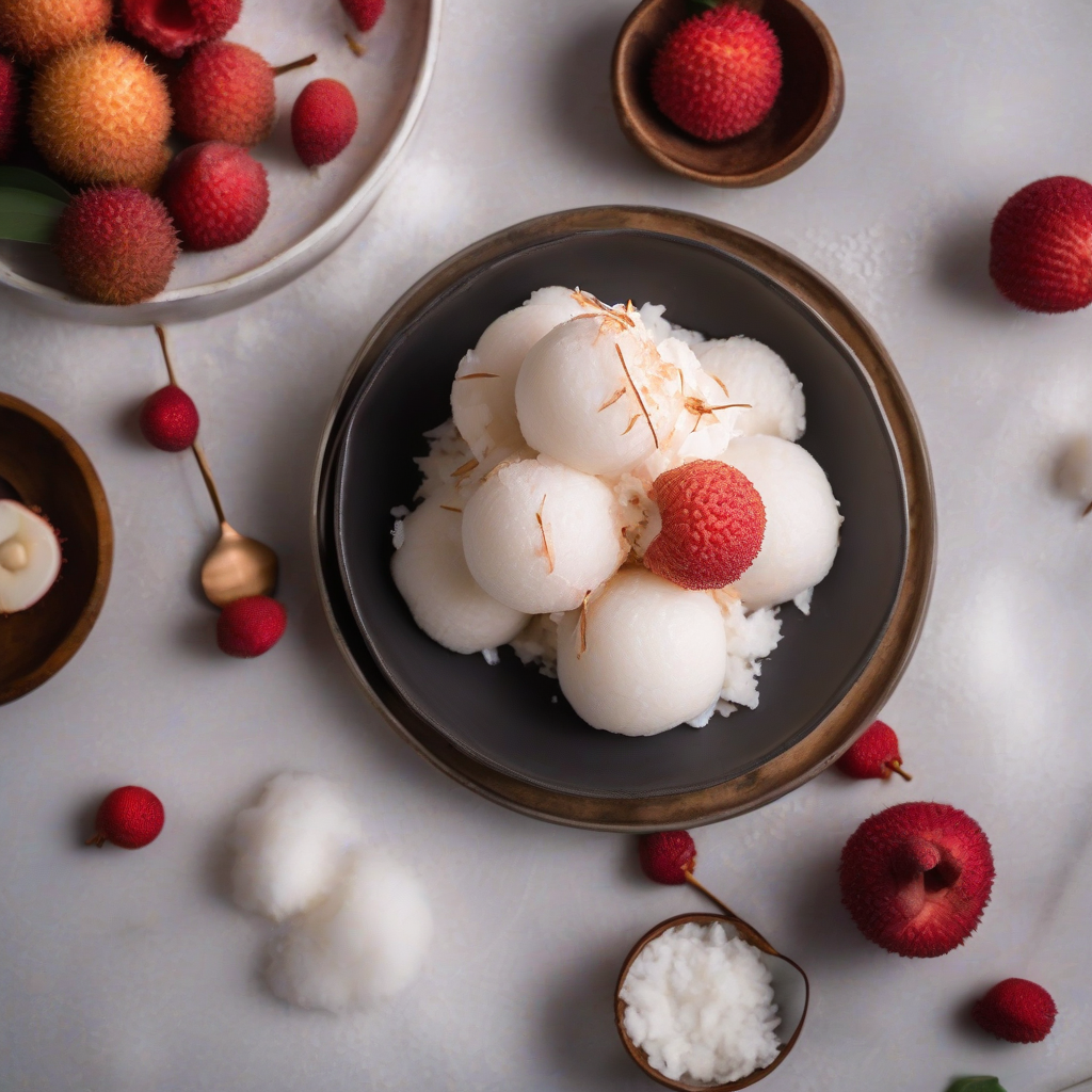 Lychee Coconut Sorbet